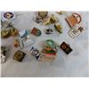 Image 3 : Box of 60 lapel pins - towns, legion, curling