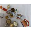 Image 4 : Box of 60 lapel pins - towns, legion, curling