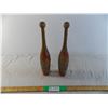 Image 1 : (2) Vintage wood bowling pins?