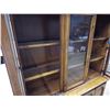Image 5 : *2-piece China cabinet (middle door fixed closed) - 59" wide 18 deep - 80" tall