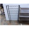 Image 2 : *(3) wire racks - wine rack + small shelf + clothes dryer