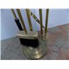 Image 4 : *Fireplace poker set + stand