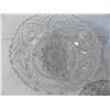 Image 3 : (3) Crystal glass bowls (2 footed ones)