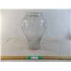 Image 1 : Large Glass Vase - 17" tall, 7" diameter opening