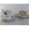 Image 2 : (4) Cup + Saucer sets