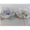 Image 2 : (3) Cup + Saucer sets