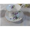Image 6 : (14) Royal Albert Tea Rose pieces + (3) Royal Albert cup + saucer misc pieces