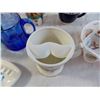 Image 8 : Gravy separator, mustache cup, various glass / ceramic