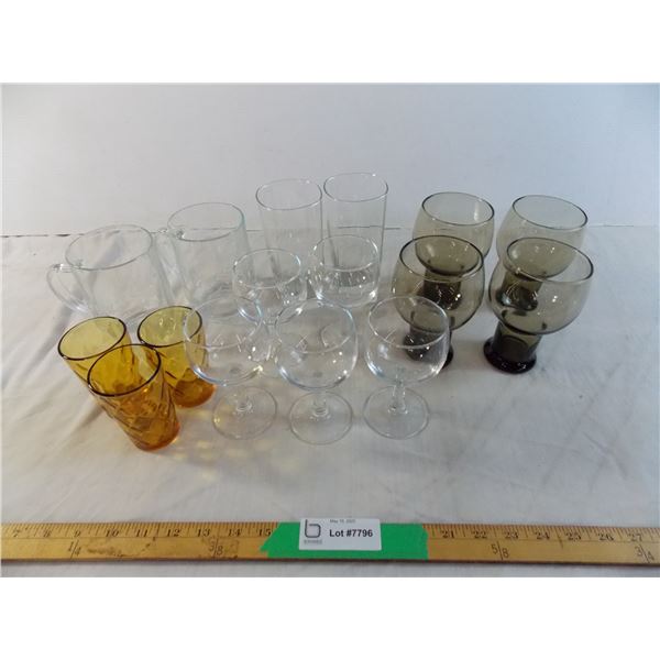 Clear Glass cups