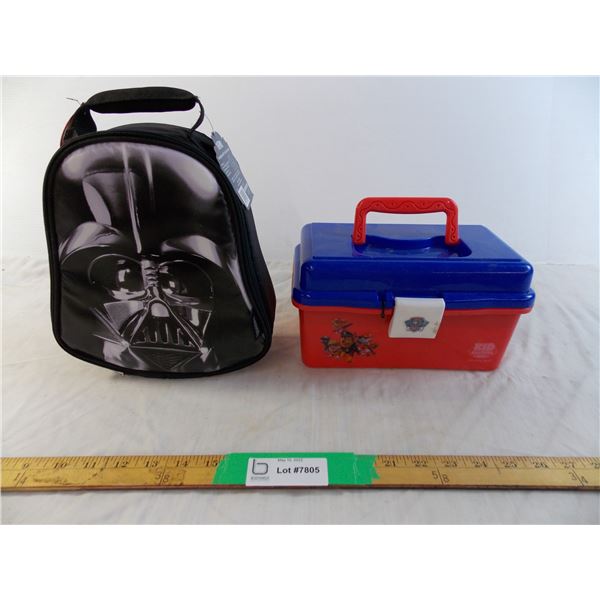 Star Wars lunch bag + Paw Patrol lunch kit