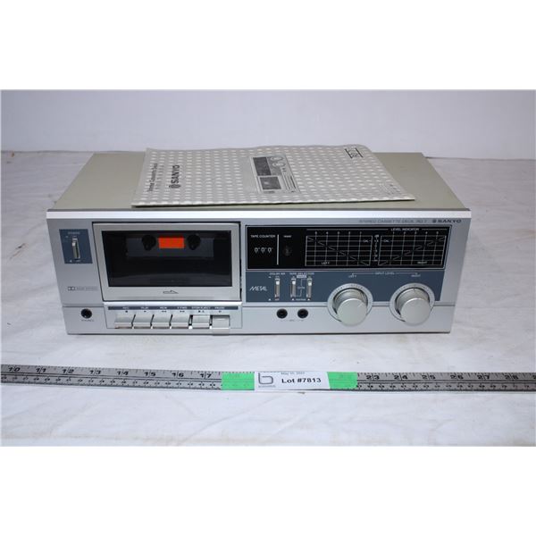 Sanyo Cassette Deck