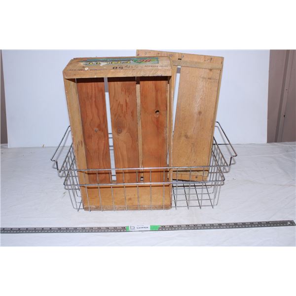 *Metal&wooden Crates (3)