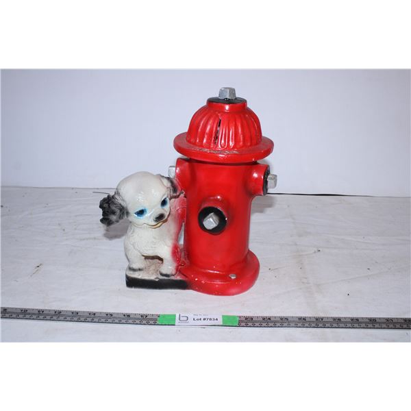 Dog/Fire hydrant bank