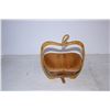 Image 3 : Wooden Apple fruit basket