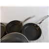 Image 6 : (6) Steel frying pans + pots (kirkland)