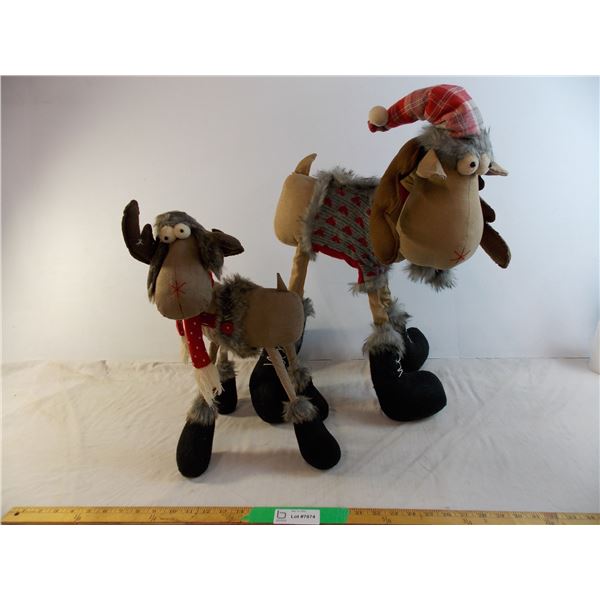 *Reindeer set - cloth - homemade