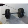 Image 2 : (2) Barbells (threaded style) with 35LB (total weight)