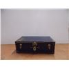 Image 1 : Vintage metal trunk - 30 x 16 - 10" tall