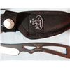 Image 3 : Buck hunting knife, 3" w/sheath, Rocky Mountain Elk Foundation