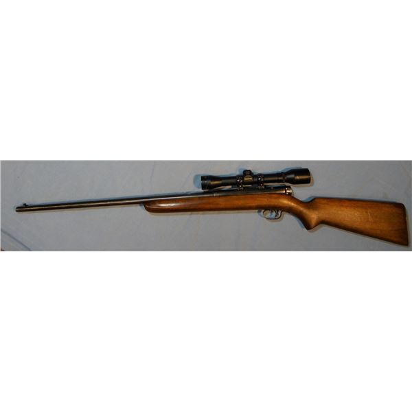 Win. 74 rifle, .22 auto, Simmons scope, S# 2637735A