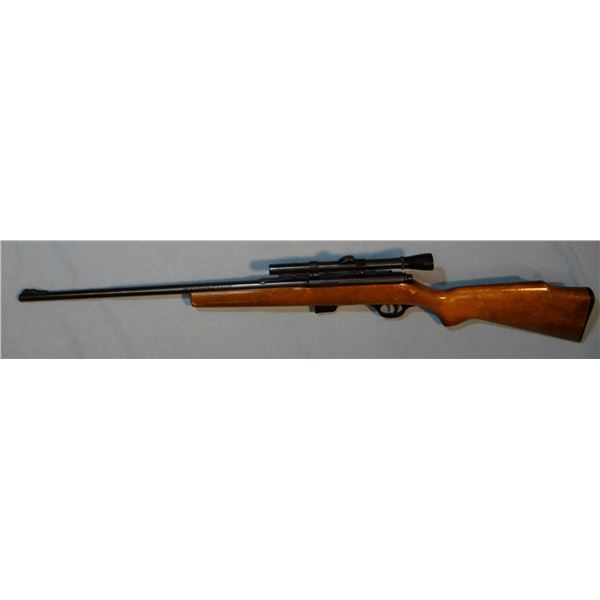 Marlin Model 25 rifle, .22 cal., bolt, clip feed, Weaver scope, s#17668589