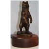 Image 1 : 2 sculptures: Welliver, Les, Young Bear, 3/100, 4" h x 2" w x 2" d and Ream, Don , Trouble Maker Bea