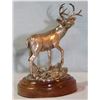 Image 2 : Geffree, Paul sterling silver sculpture, Whitetail buck, 1984, 1/5, 5" h x 4" x 3"