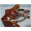 Image 1 : 2 pair spurs: Renalde spurs, marked R and Fancy spurs, no maker mark