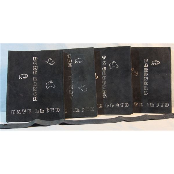 4 David Lloyd western novels & 3 Time Life books, Cowboys, Rivermen and Indians