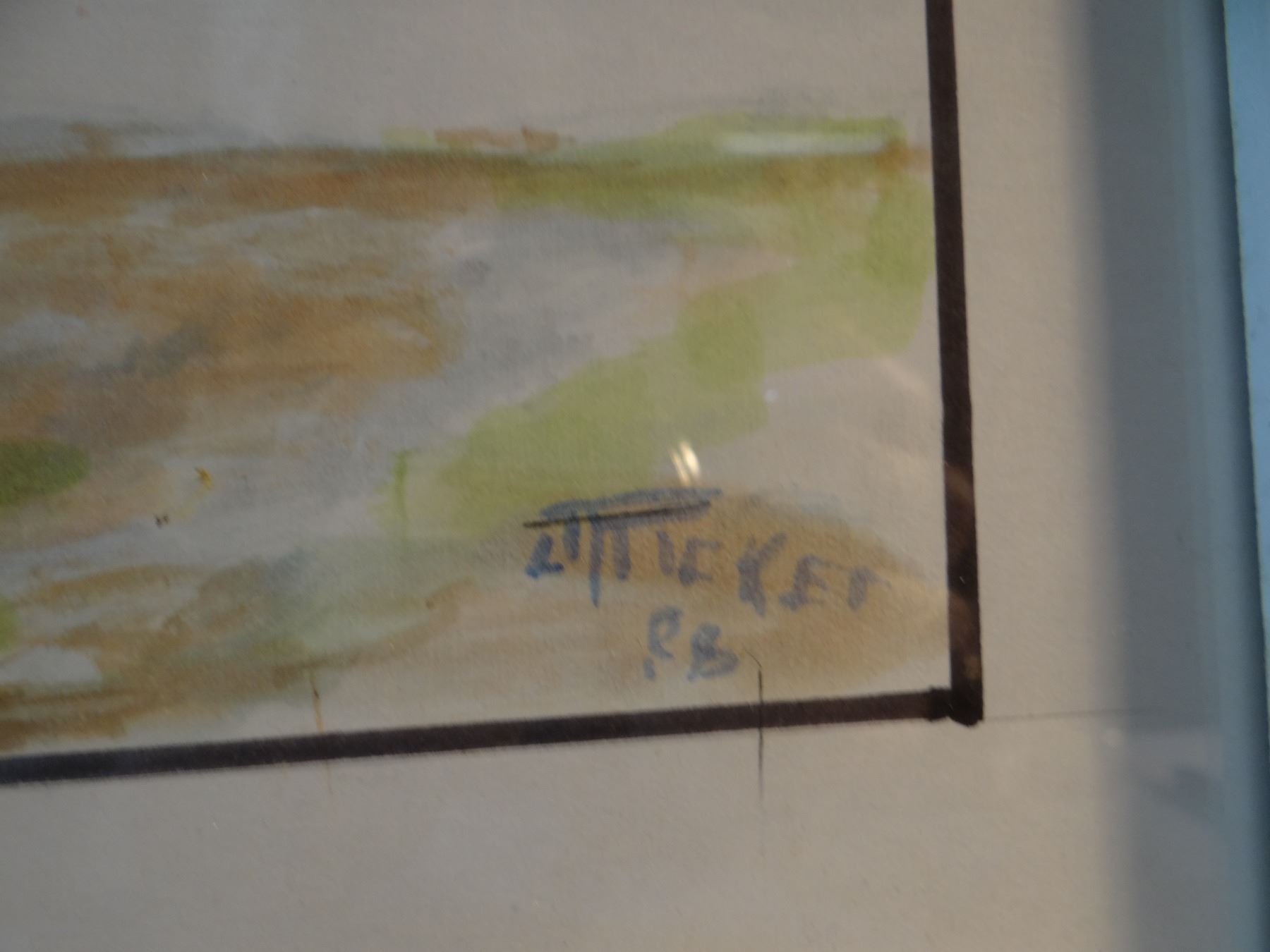 Joe Rector Prints 2 Joe Ricker oil paintings, Native American artist, deceased, 10