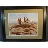 Image 6 : Cheek, C. R. (2) framed prints, Lewis & Clark on The Missouri, 14" x 18" and Scouting Party, 16" x 2
