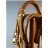 Image 6 : Visalia bit in 16 plait braided headstall w/silver trim and matching hackamore headstall