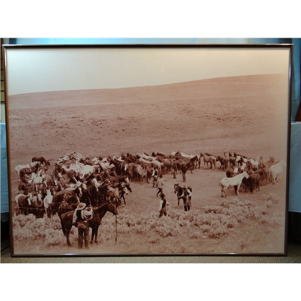 Huffman, L. A. photo, The Rope Corral,  45" h x 59" w, framed