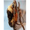Image 2 : Vintage back pack, wooden frame w/tanned Wolverine fur trim