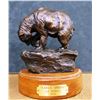 Image 1 : Heikka, E. E. bronze sculpture, Early Spring- Bear, 1938, 6" x 5" x 4"
