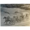 Image 1 : Greytak, Don original pencil drawing, Chinook, MT Stage
