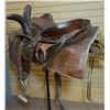 Image 5 : Hutchins & Reilly (Calgary) British Northwest Territory side saddle w/pocket, ca. 1880's, dble. rigg