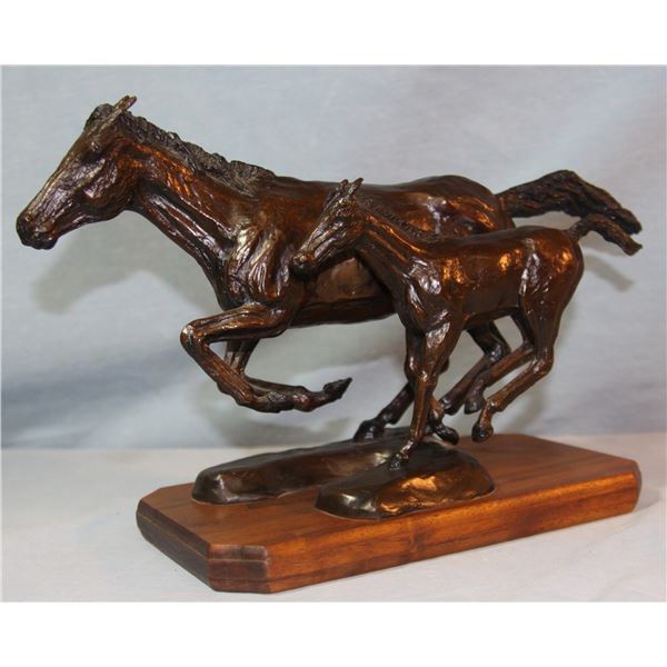 Baker, T. Mare & Colt on The Run, 1/21, 1994,