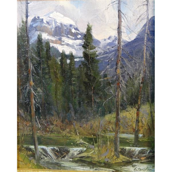 Entz, Loren, oil on canvas, 12" x 10"