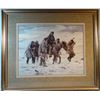Image 2 : Terpning, Howard, signed & framed print, Chief Joseph Rides To Surrender, 1979, 496/1000, 22" X 28"