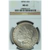 Image 1 : 1878 S Morgan, NGC MS 63