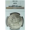 Image 1 : 1883 S Morgan, NGC AU 50