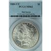 Image 1 : 1884 CC Morgan, PCGS MS62