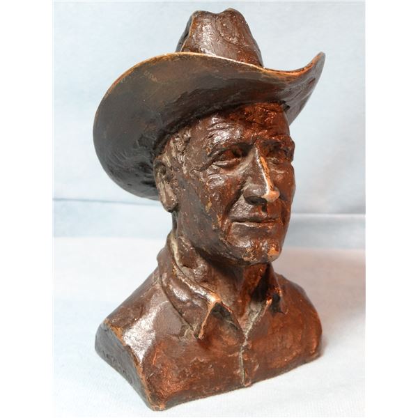 Contway, Jay bronze, Bill Linderman, 14/100, 5 1/2" x 3 1/2"