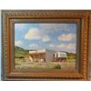 Image 2 : Scott, Steve, oil on board, Jay Contway's 4C Bunkhouse, 12" x 16"