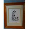 Image 3 : 2 Standing, William cartoons, 7" x 9" and 8" x 10", framed