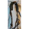 Image 2 : U. S. Cavalry officer's parade bridle, Shoemaker bit w/brass US buttons
