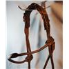 Image 5 : U. S. Cavalry officer's parade bridle, Shoemaker bit w/brass US buttons