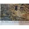 Image 3 : Huffman, L. A. colored 5 1/2" x 8" photo, Hell Creek 1901, dugout log cabin, Max Sieber, L. A. Huffm
