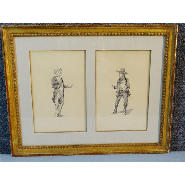 Seltzer, O. C. pen/ink, 8" x 11"